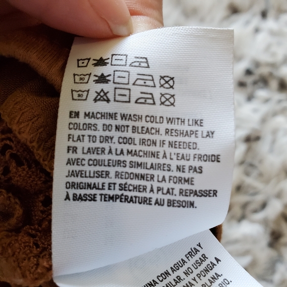 AMERICAN EAGLE Brown Cropped Tank Top - Picture 4 of 5